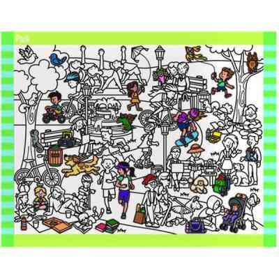 Набор для творчества Melissa&Doug Найди и наклей наклейку Вокруг города (MD30150) Винница