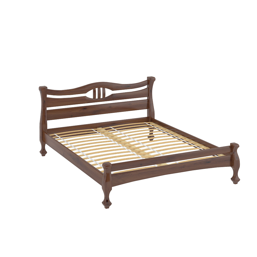 Двоспальне ліжко Mebigrand Даллас Горіх лісовий 140х200 см (DMBG-1744) Дніпро - фото 7