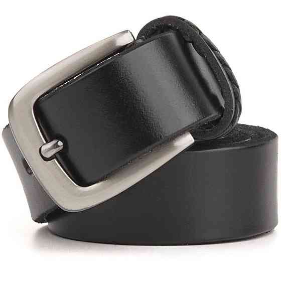 Ремень классика мужской Vintage 20123 Черный Киев