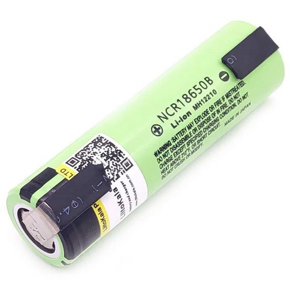 Аккумулятор с никелевыми контактами Panasonic Liitokala NCR18650B 3400mAh 3.7V (с напайками) Винница - изображение 2