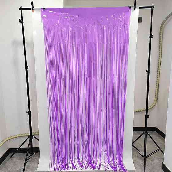 Дощик для фотозони флуоресцентний неоновий 2 м на 1 м бузковий Київ