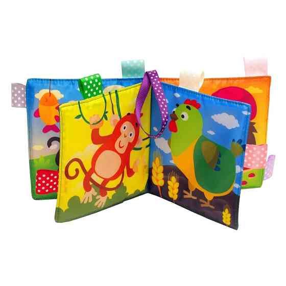 Мягкая книжка-пищалка 