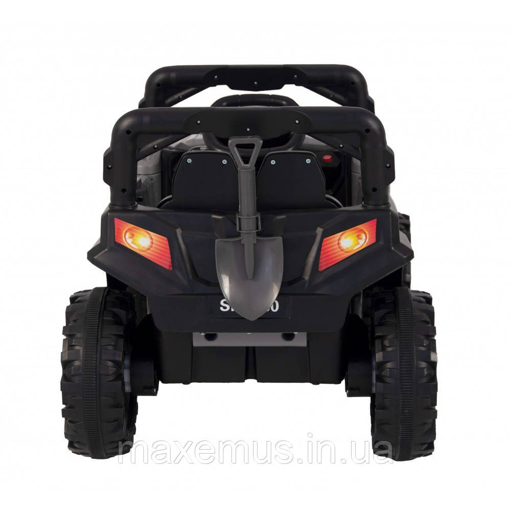 Дитячий електромобіль на акумуляторі QD-V80 електромашинка для дітей з пультом керування сірий Мостиська - фото 12