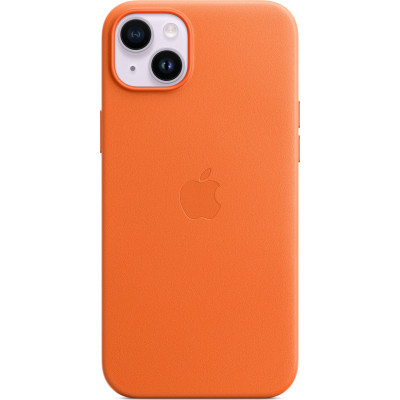 Чехол для мобильного телефона Apple iPhone 14 Plus Leather Case with MagSafe - Orange,Model A2907 (MPPF3ZE/A) Винница - изображение 3