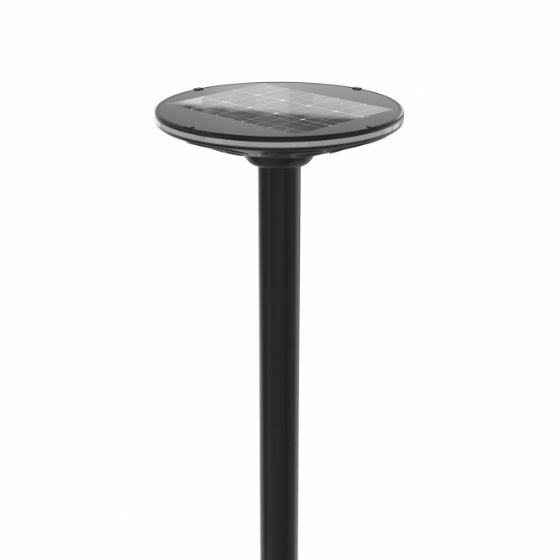 LED Ліхтар парковий автономний сенсорний IP54 1400Lm 5000+3000К VL-GLSO-1254-S Videx Житомир