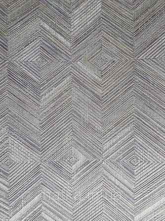 Обои виниловые на флизелине AdaWall Beta1.06х10  геометрия полосы фигуры синие золотистые 3д 1107-5 Киев