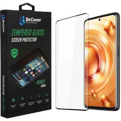 Стекло защитное BeCover Xiaomi 12 Lite Black (708560) Винница