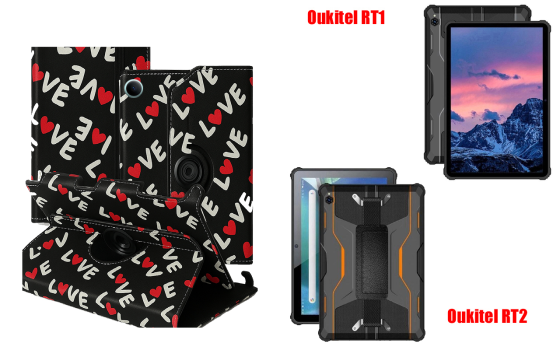 Чехол Spinner360 для планшета Oukitel RT1, Oukitel RT2, цвет Art-Premium Киев