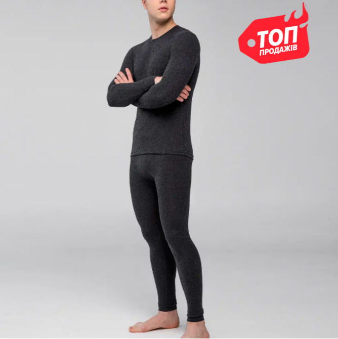 Комплект термобілизна чоловіча Hetta MB12 (розмір XL, та інші). Чоловіча термобілизна термо кальсони та термокофта M Київ - фото 1