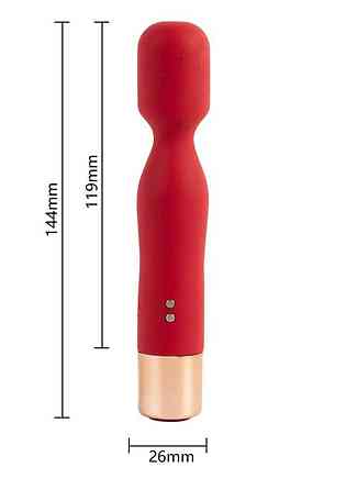 Вібромасажер - Vibrating Spear G-Spot Vibrator Red Sex Aura Київ