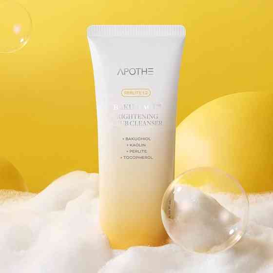 Гель-эксфолиант для сияния с каолином и бакучиолом Baku-Kaol Brightening Scrub Cleanser APOTHE 100 мл Киев