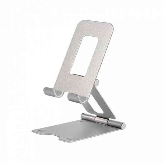 Складная настольная подставка для телефона и планшета (серая) Винница