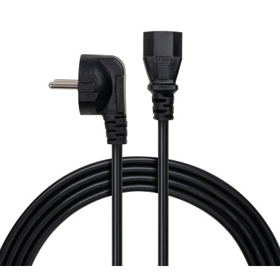 Кабель живлення C13 5.0m 1mm2 Rezone (RZPC-1351) Вінниця - фото 1