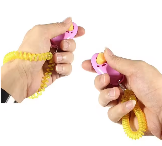 Кликер для дрессировки собак с браслетом Киев