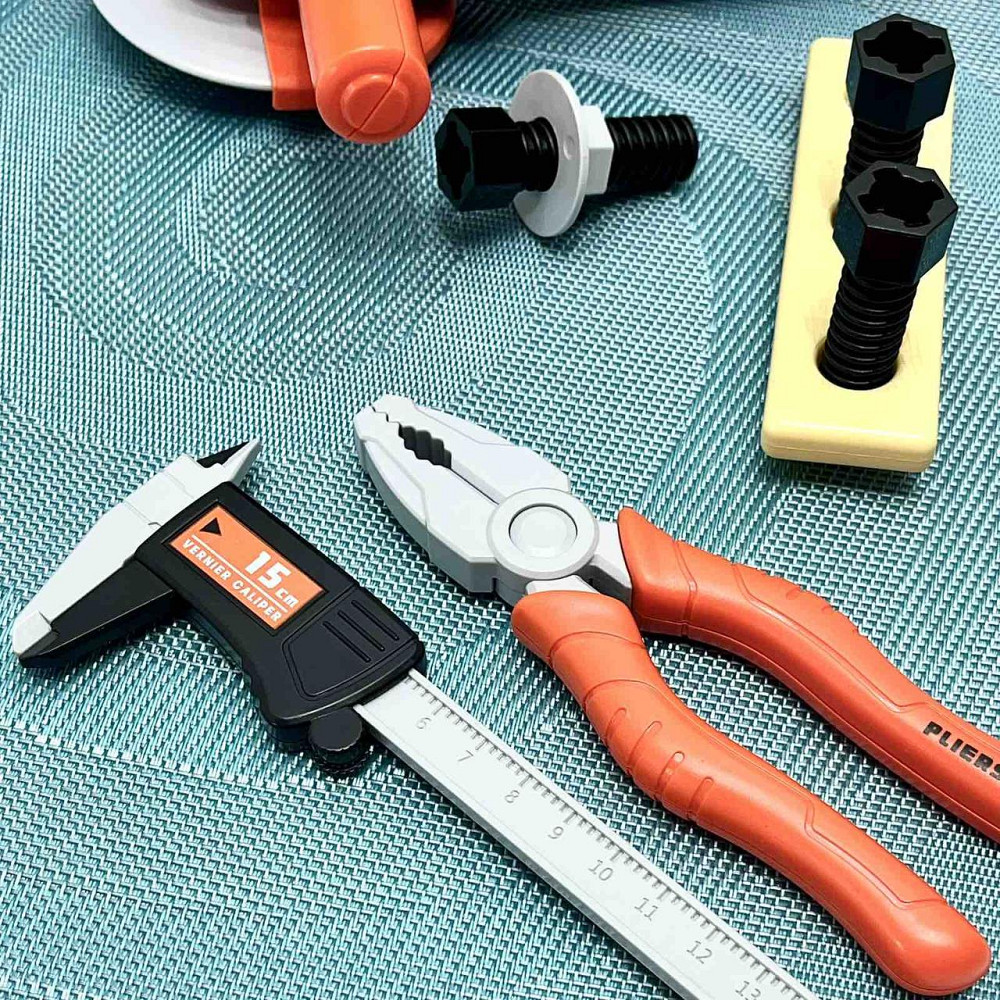 Набір інструментів 11 предметів Чорно-жовтогарячий (778-15) Чернігів - фото 8