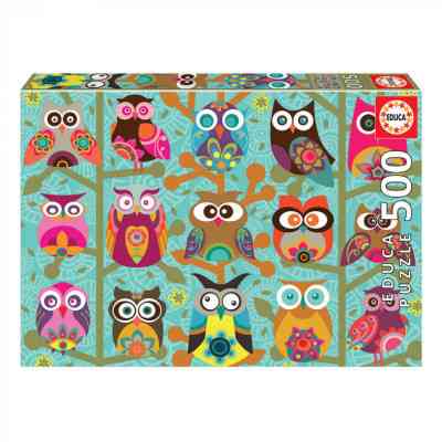 Пазл Educa Совушки 500 елементів (6425276) Вінниця