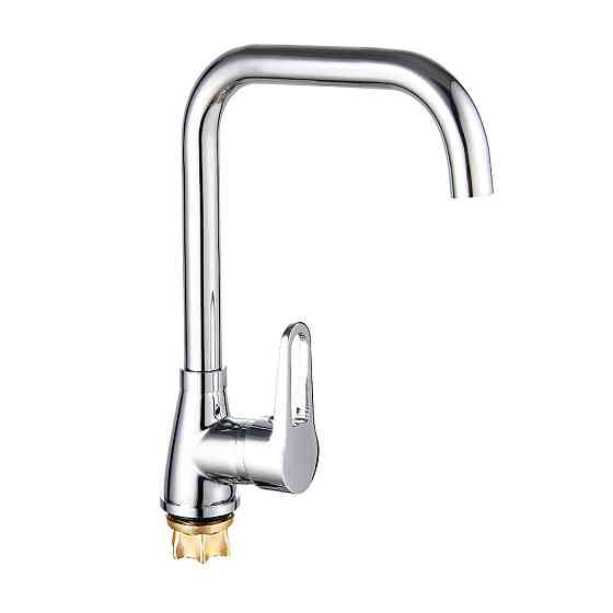 Змішувач для кухні WEZER VRL410-01 з поворотним виливом Київ