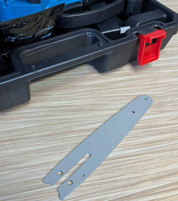 Акумуляторна ланцюгова пила 6" + 2 акумулятори 24 В, у кейсі Харків - фото 2