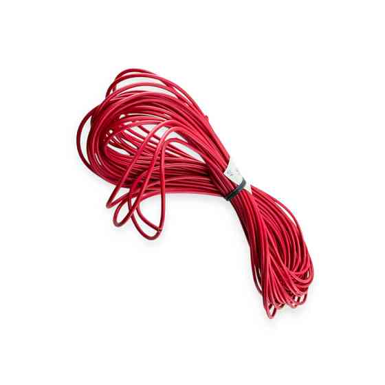 Провід на проводку багатож. d=4.00 червоний (20 п.м.) Мукачево