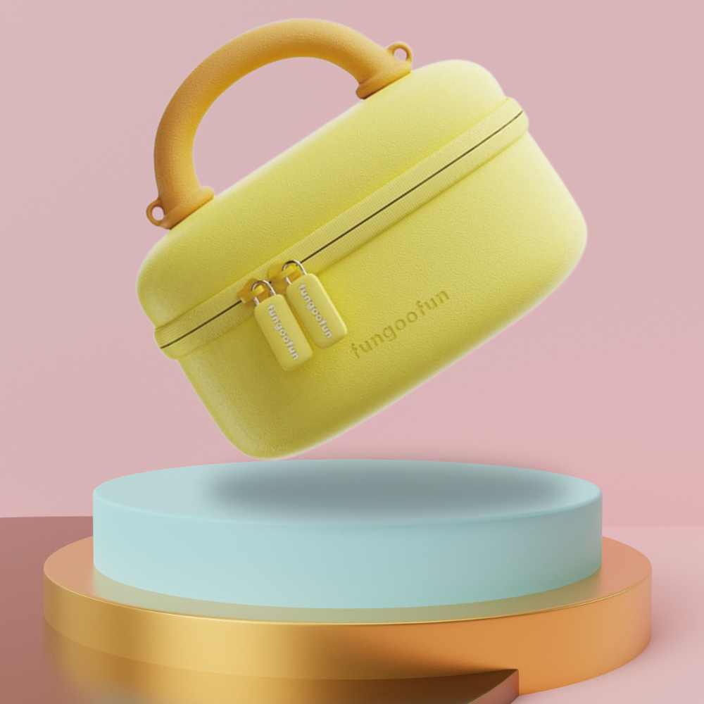 Сумка силіконова жіночий клатч на ремінці з ручкою водонепроникна сумочка Fungoofun, повсякденна, жовта Кам'янець-Подільський - фото 1