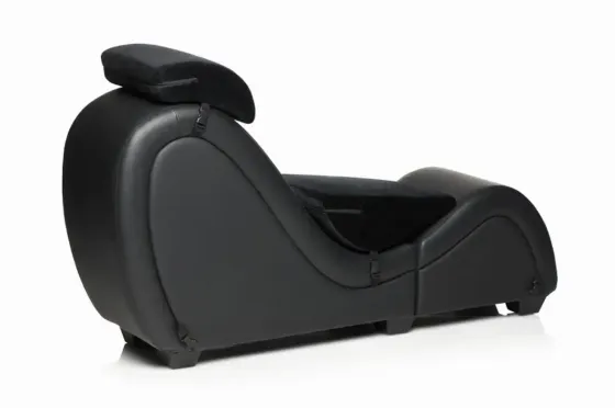 Секс-крісло з подушками Master Series Kinky Sex Lounge with Cushions - Black Львів