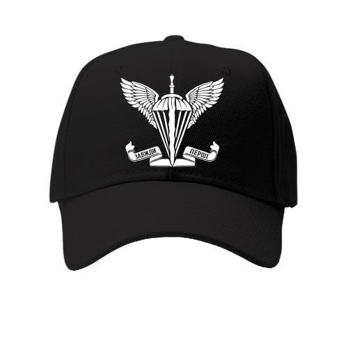 Чорна кепка з емблемою ДШВ Чернівці - фото 1