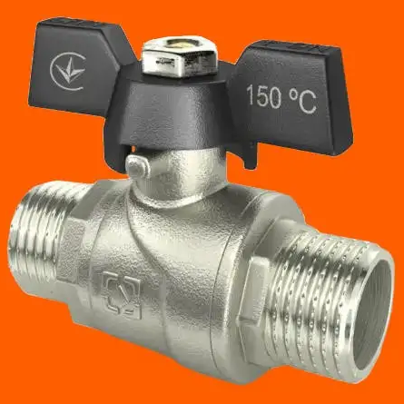 Кран кульовий 1/2'' зовн/зовн RAFTEC Харків