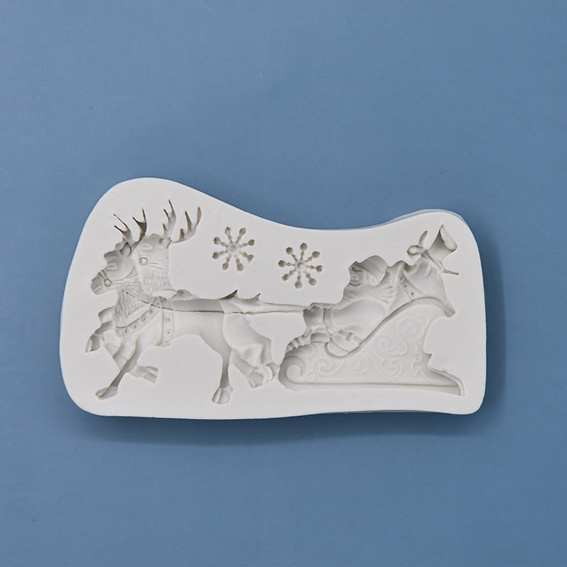 Молд новогодний 122 на 69 мм серый Киев - изображение 9