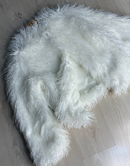 Шуба жіноча Lady Yep 10051 штучне хутро під ламу коротка біла, білий, M Київ - фото 14