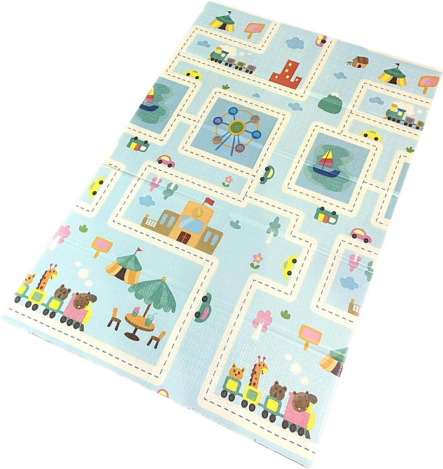 Килимок ігровий 2-х сторонній термо EVA 180х120х0.8см (С-45508) Чернігів - фото 4