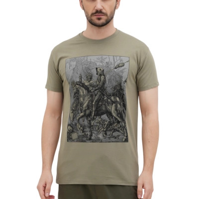 Футболка Sol's Imperial Knight Death and the Devil хакі S (11500268/394S) Вінниця - фото 1