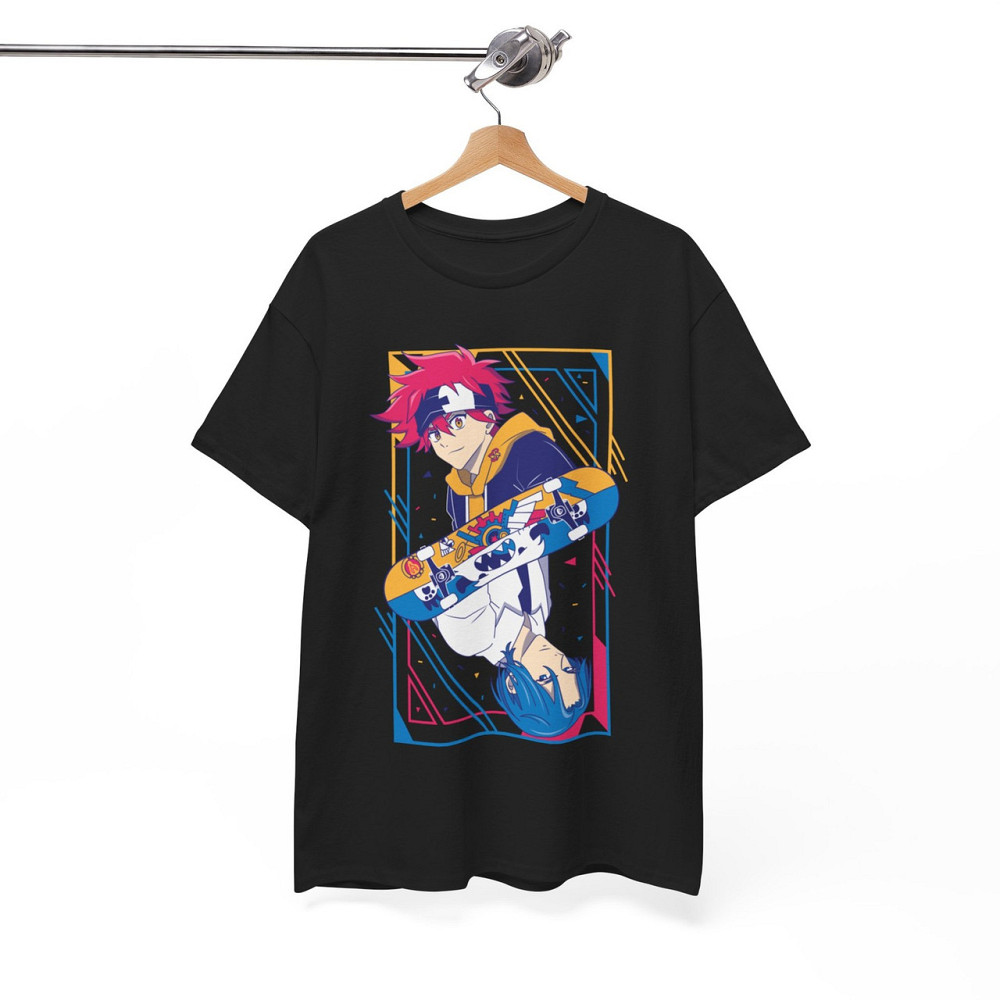 Футболка для хлопчика з аніме принтом Ск Інфінітй Ланга Рекі оверсайз (зріст від 165 до 180) Чорний AnimeJ0193m Дніпро - фото 6