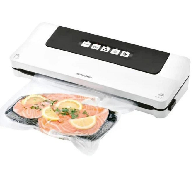 Автоматична вакуумна машина Silver, Вакууматор для харчових продуктів, Апарат для вакуумування QI-19 Івано-Франківськ - фото 4