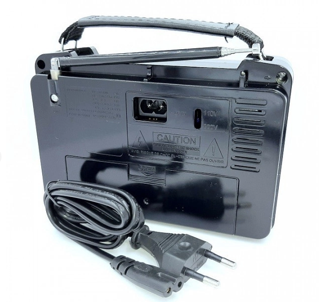 Радіоприймач GOLON RX 607 портативна колонка з FM USB SD підтримкою MP3 та потужним динаміком модель Одеса - фото 15