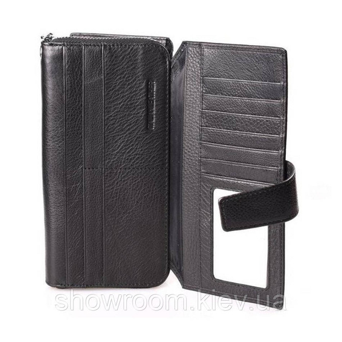 Мужской кожаный функциональный клатч Leather Collection (822) Киев - изображение 5