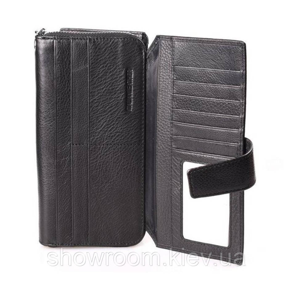 Чоловічий шкіряний функціональний клатч Leather Collection (822) Київ - фото 5
