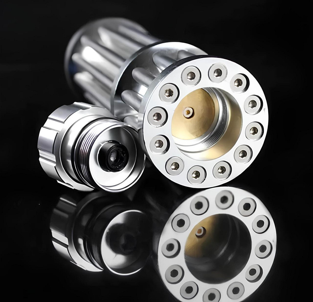 Самая мощная лазерная указка RESTEQ с дальностью 10 км, аккумулятор, зарядка, кейс Киев - изображение 4