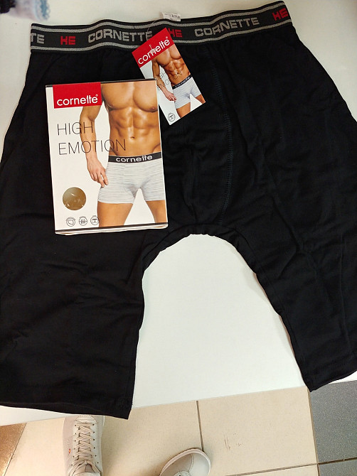 Чоловічі труси подовжені велосипедки Cornette ENERGY LONG XL Київ - фото 2