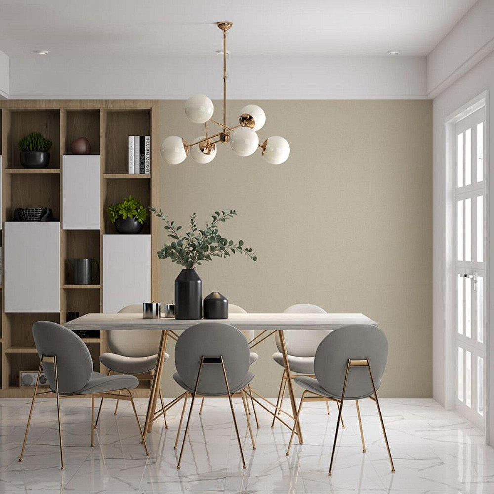 Самоклеюча вініловая плитка в рулоні 600х3000х2мм Бежеве полотно Мат SW-00002036 Київ - фото 6