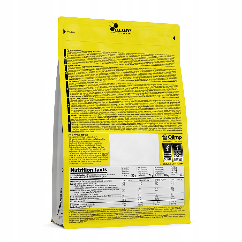 Протеїн Olimp Pro Whey Shake 700 г, Vanilla Луцьк - фото 2