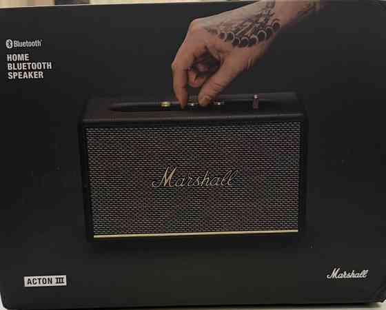 Моноблочная акустическая система Marshall Acton III Black. Харьков