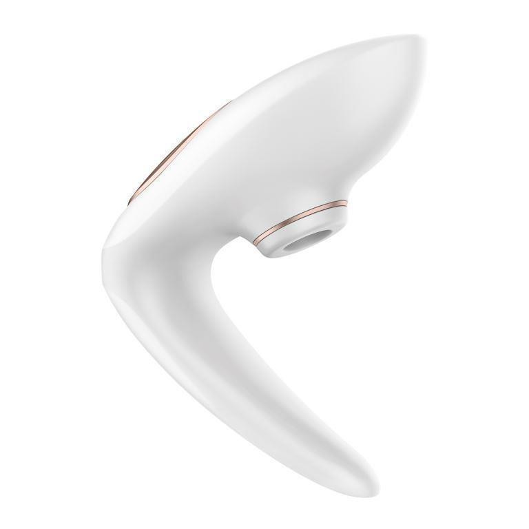 Вакуумний кліторальний вібратор - Satisfyer Pro 4 Couples Sex Aura Київ - фото 5