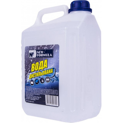 Вода дистиллированная NEW FORMULA 5л (4820215591799) Винница - изображение 2