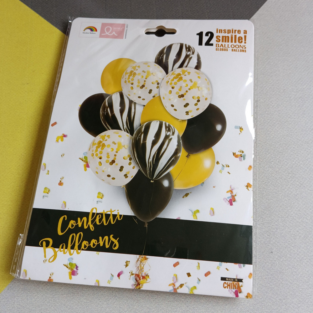 Набор шариков 12шт агат для праздника для фотозоны Киев - изображение 1