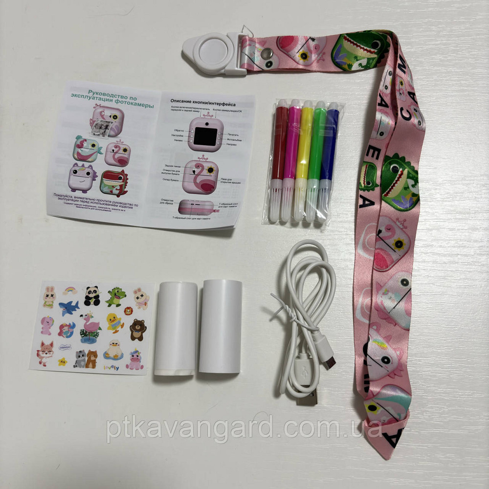 Фотоаппарат принтер детский 
