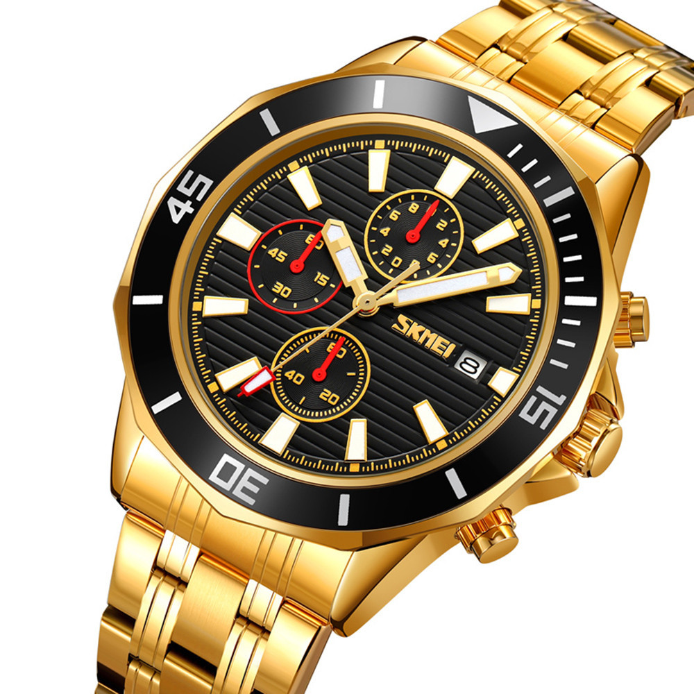 Skmei 9335GDBK Gold-Black SBR Киев - изображение 2