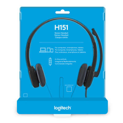 Наушники Logitech H151 Black (981-000589) Винница - изображение 8