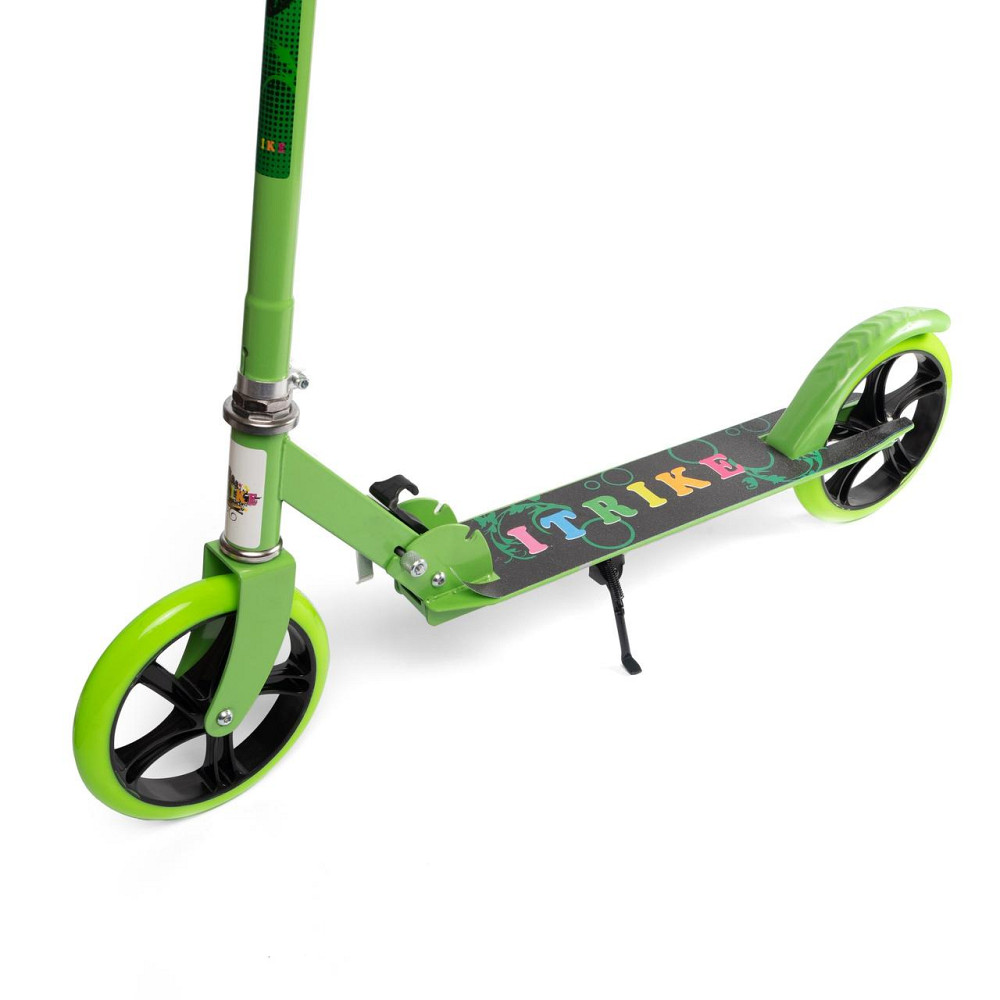 Самокат дитячий двоколісний складаний iTrike SR2-010-4 самокат для дітей від 5 років Зелений Кам'янець-Подільський - фото 3