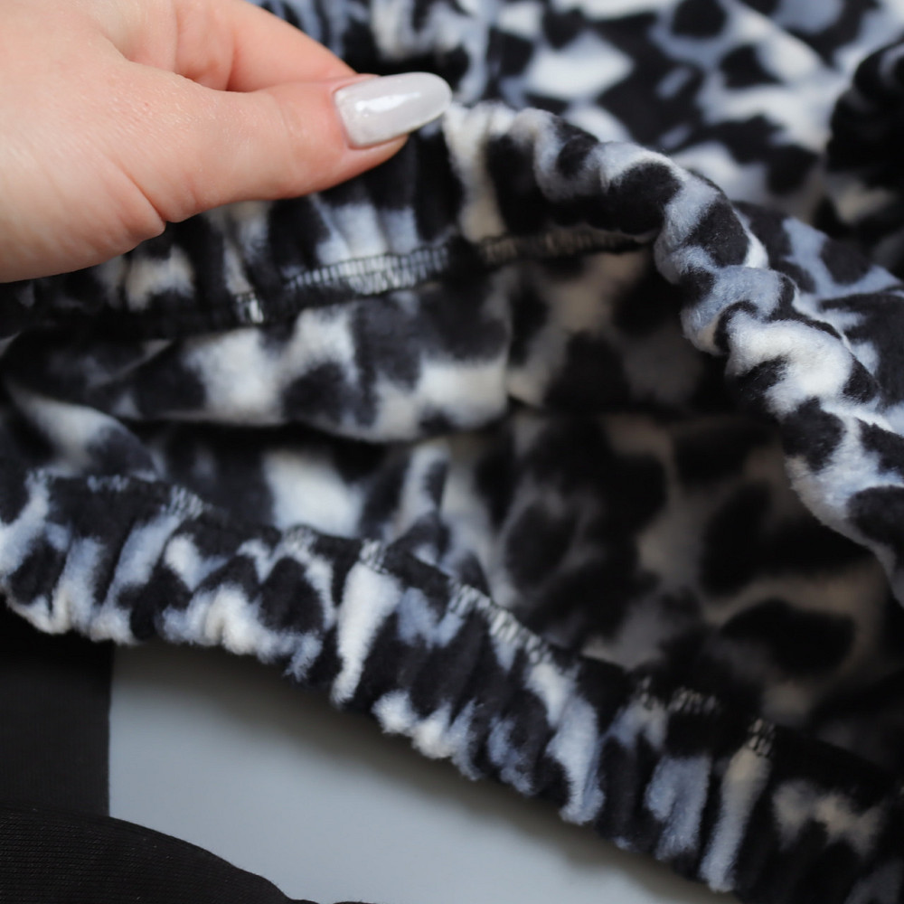 Зимний флисовый детский костюм лео серый (худи с капюшоном + штаны) Каменец-Подольский - изображение 6