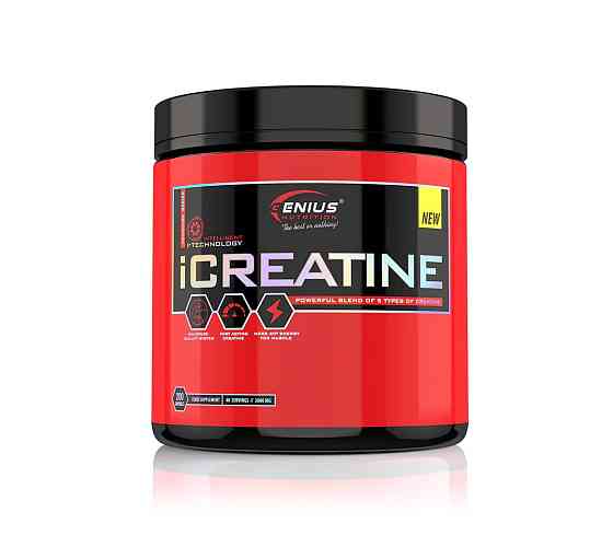 Креатин Genius Nutrition Creatine 200caps Луцк